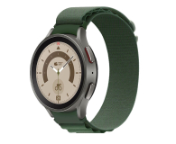 TECH-PROTECT Nylon Pro do Galaxy Watch 4 / 5 / 5 Pro / 6 / 7 / FE green - 1093770 - zdjęcie 2